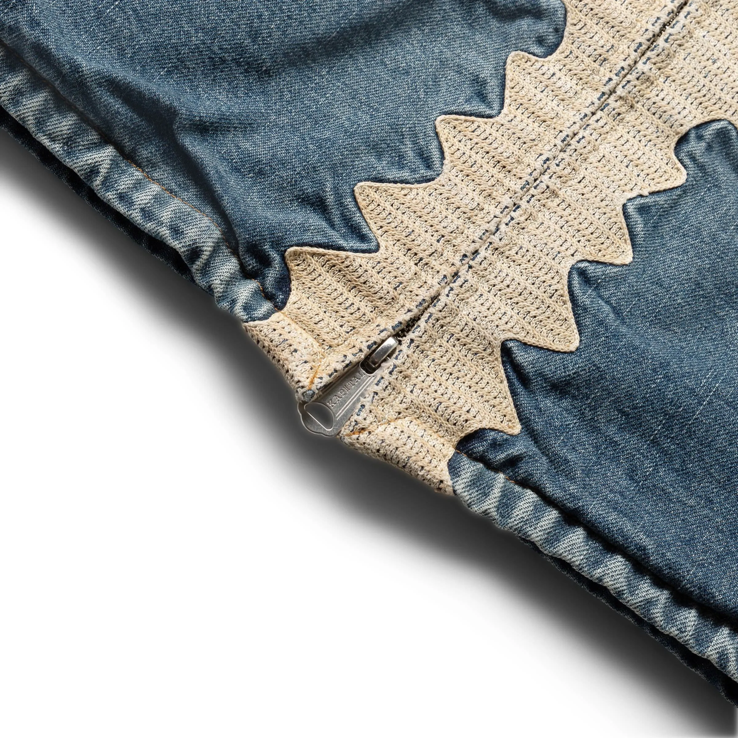 14OZ DENIM KOUNTRY MOTOCROSS JACKET (BONE)