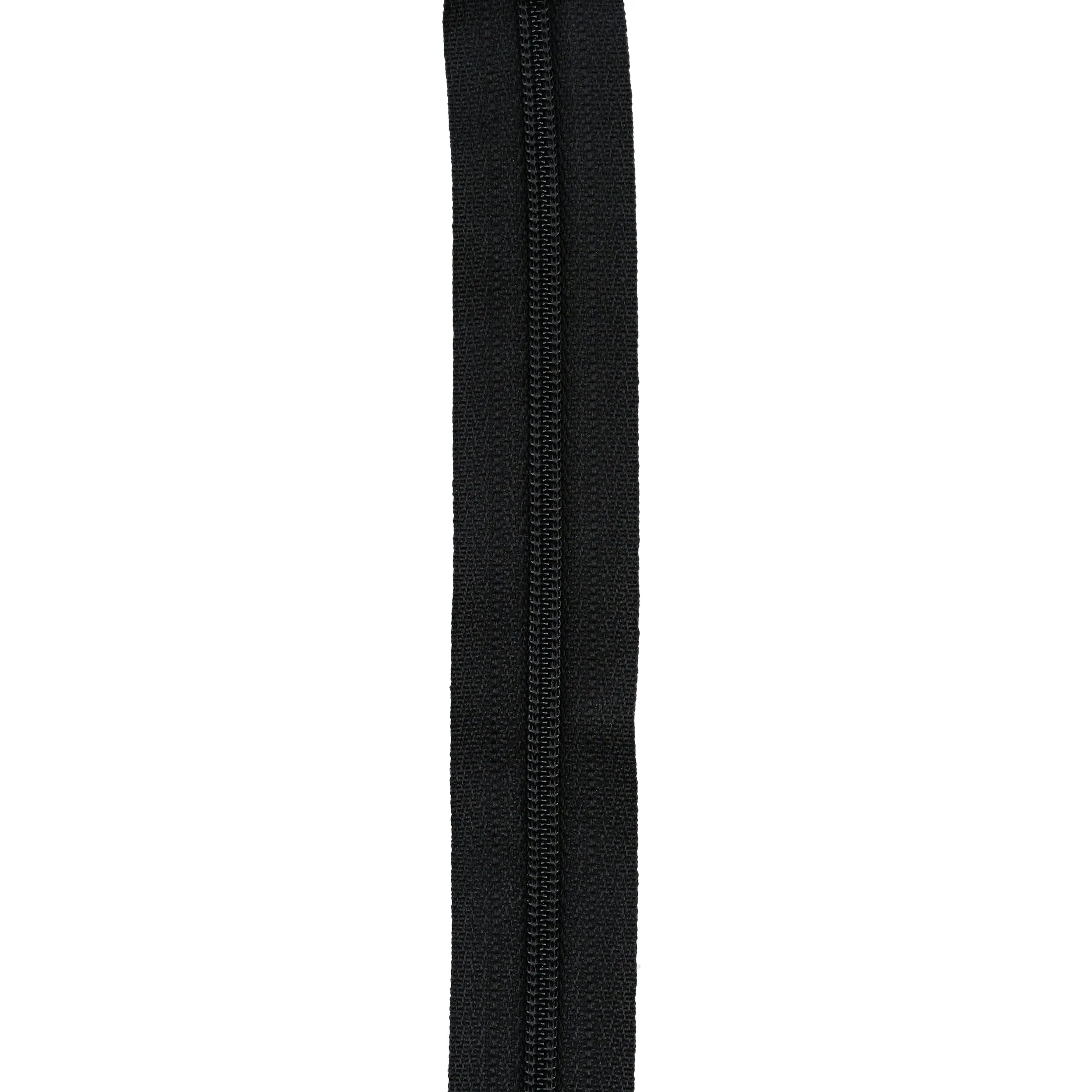 #2.5 Coil, Black, 7" YKK Closed End Zipper, Nylon, #705-7-BLK
