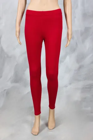 Ankle-Length Leggings in 4-Way Lycra for Ultimate Comfort & Flexibility