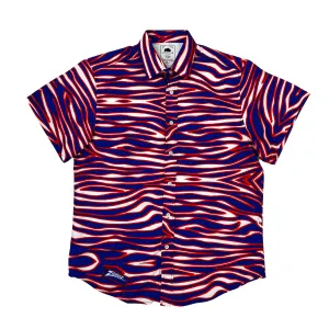 BFLO x Zubaz Button-Up Short Sleeve Shirt