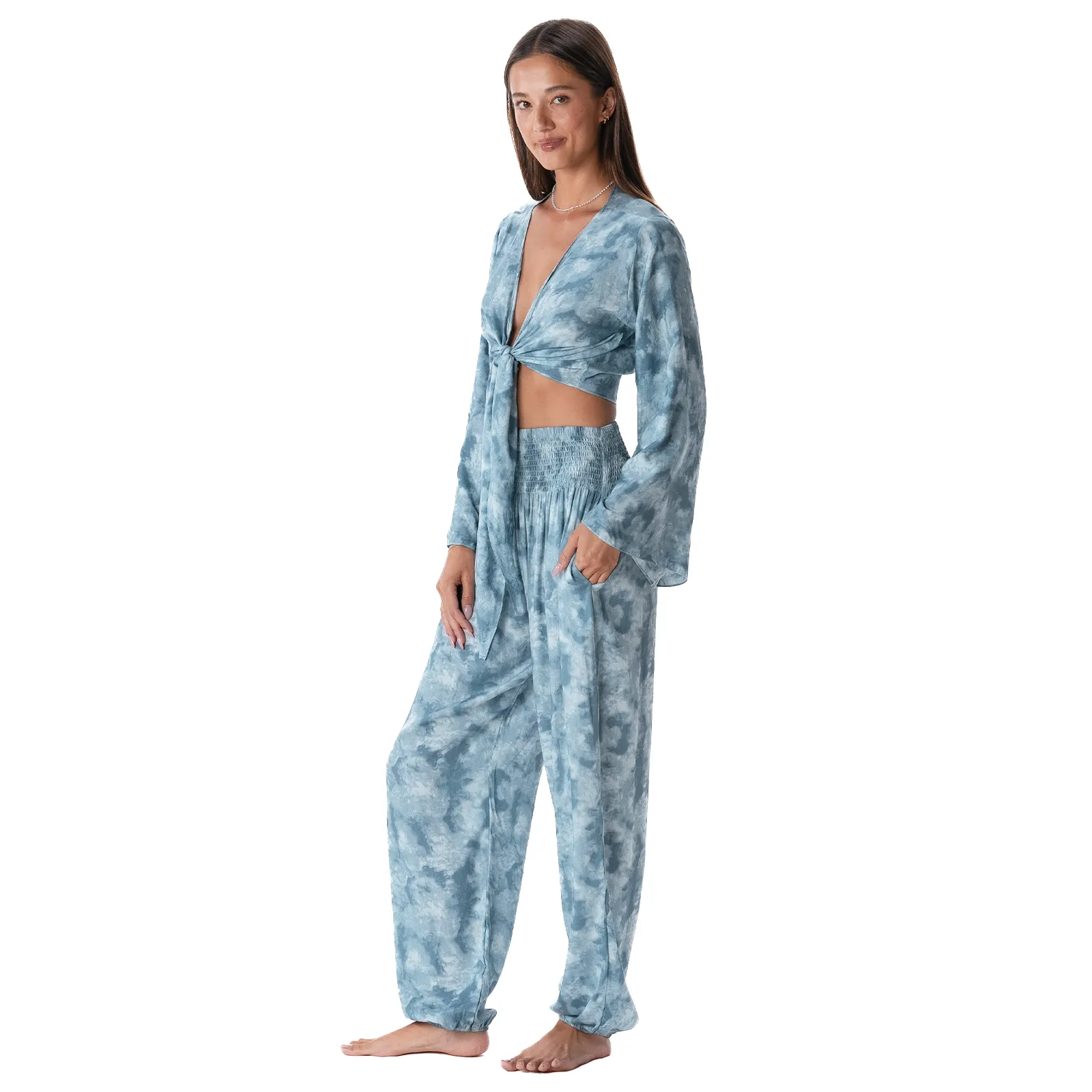 Biscay Bay Daydreamer Top   Harem Pants Set