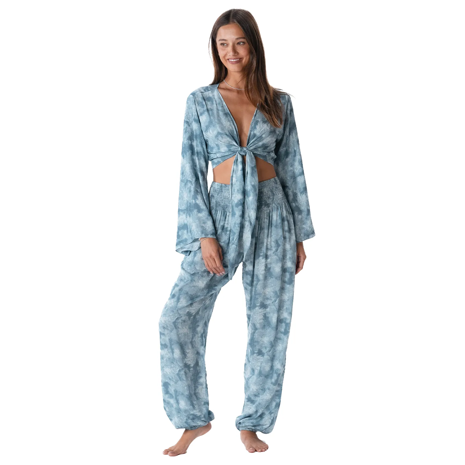 Biscay Bay Daydreamer Top   Harem Pants Set
