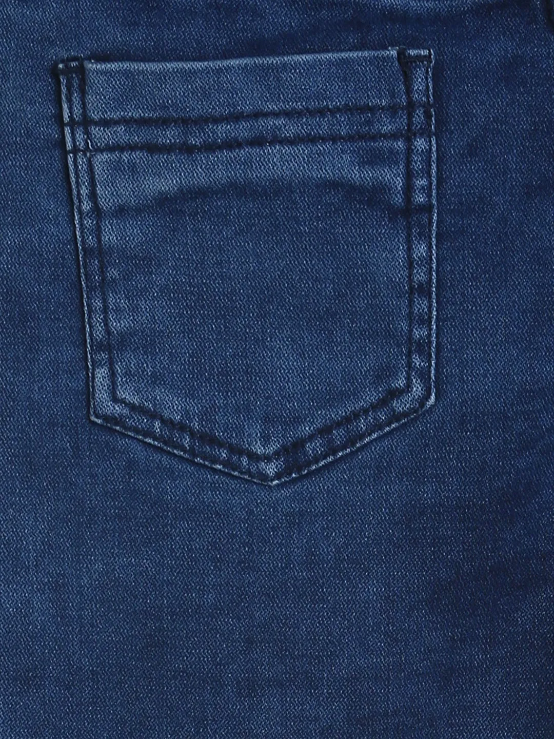 Boys Mid Blue Denim Shorts