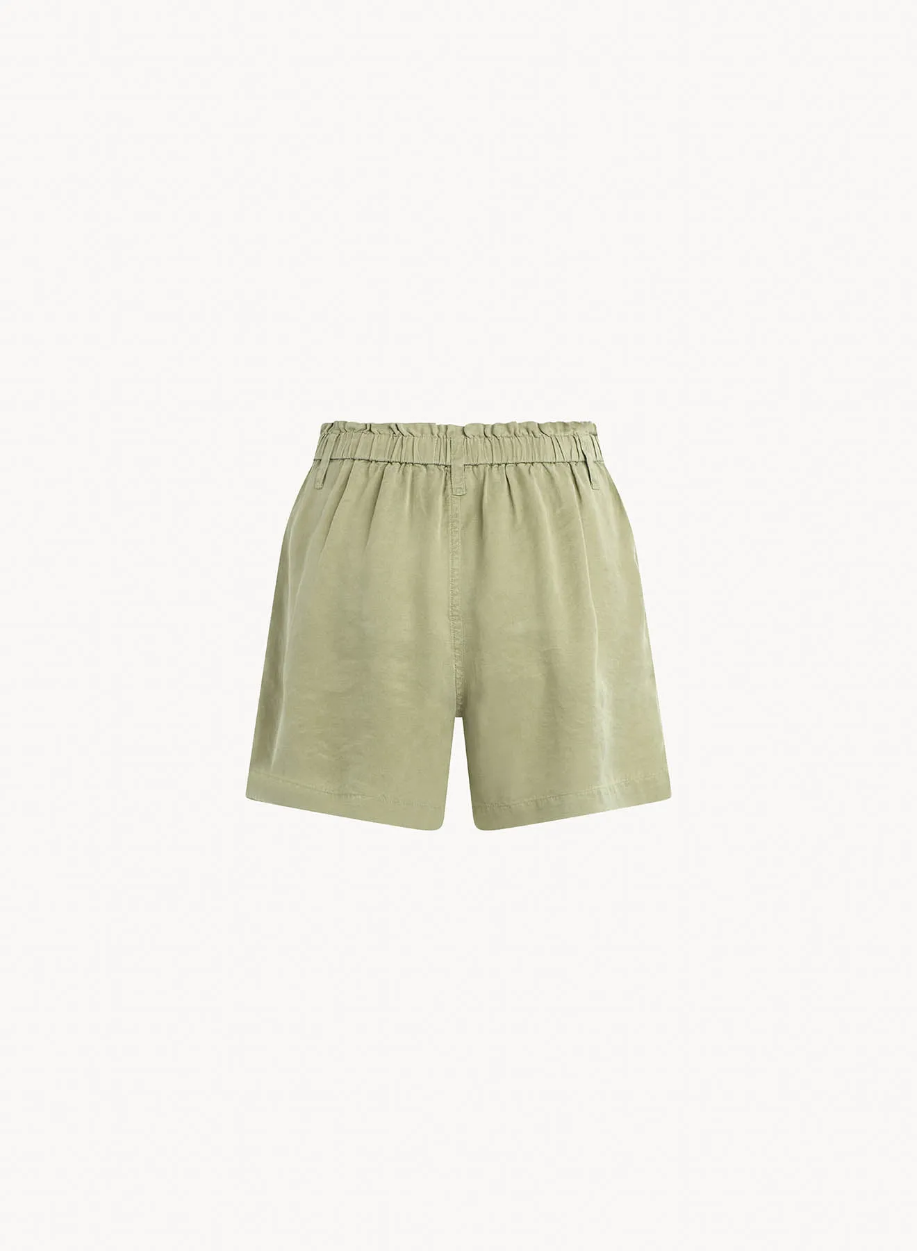 Callie Ruffle Short - Dried Herb