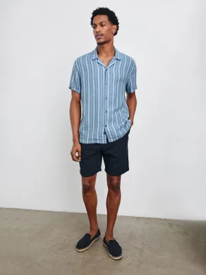 Cayman Shirt - Coastal Blue Stripe