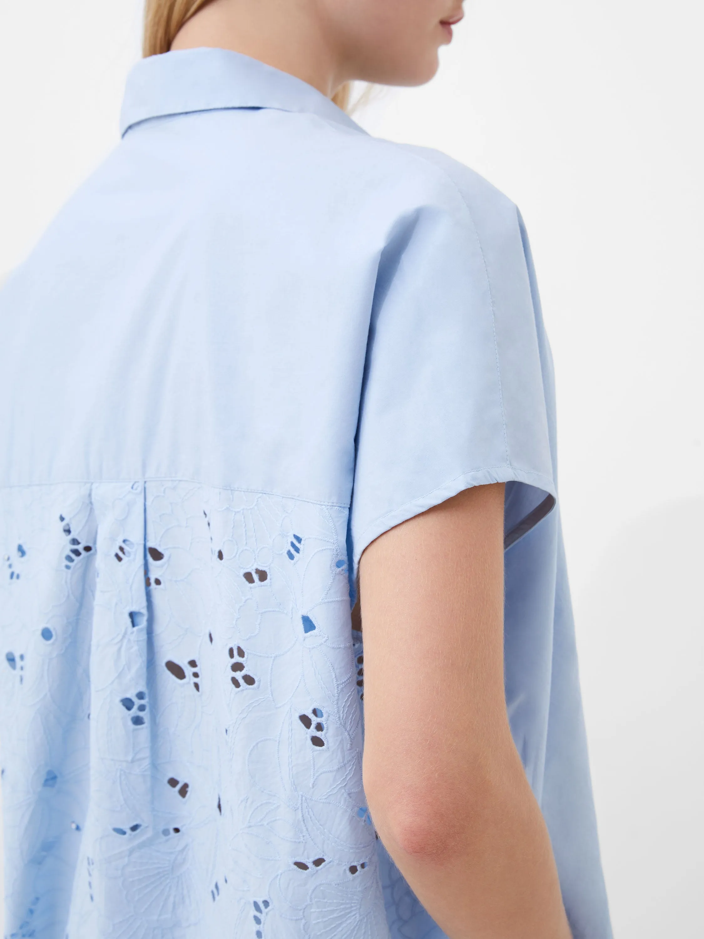 Cele Sleeveless Embroidery Top