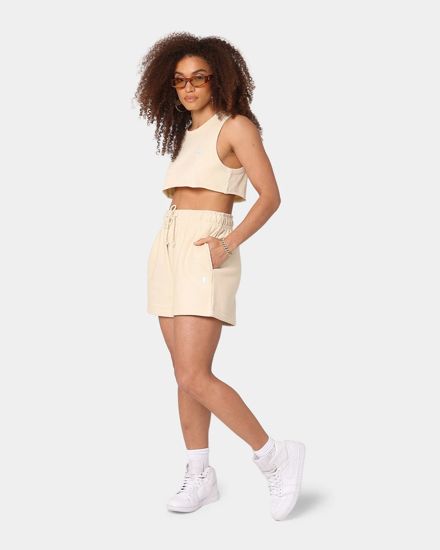 Champion Women's RW GD Shorts Warming Beige