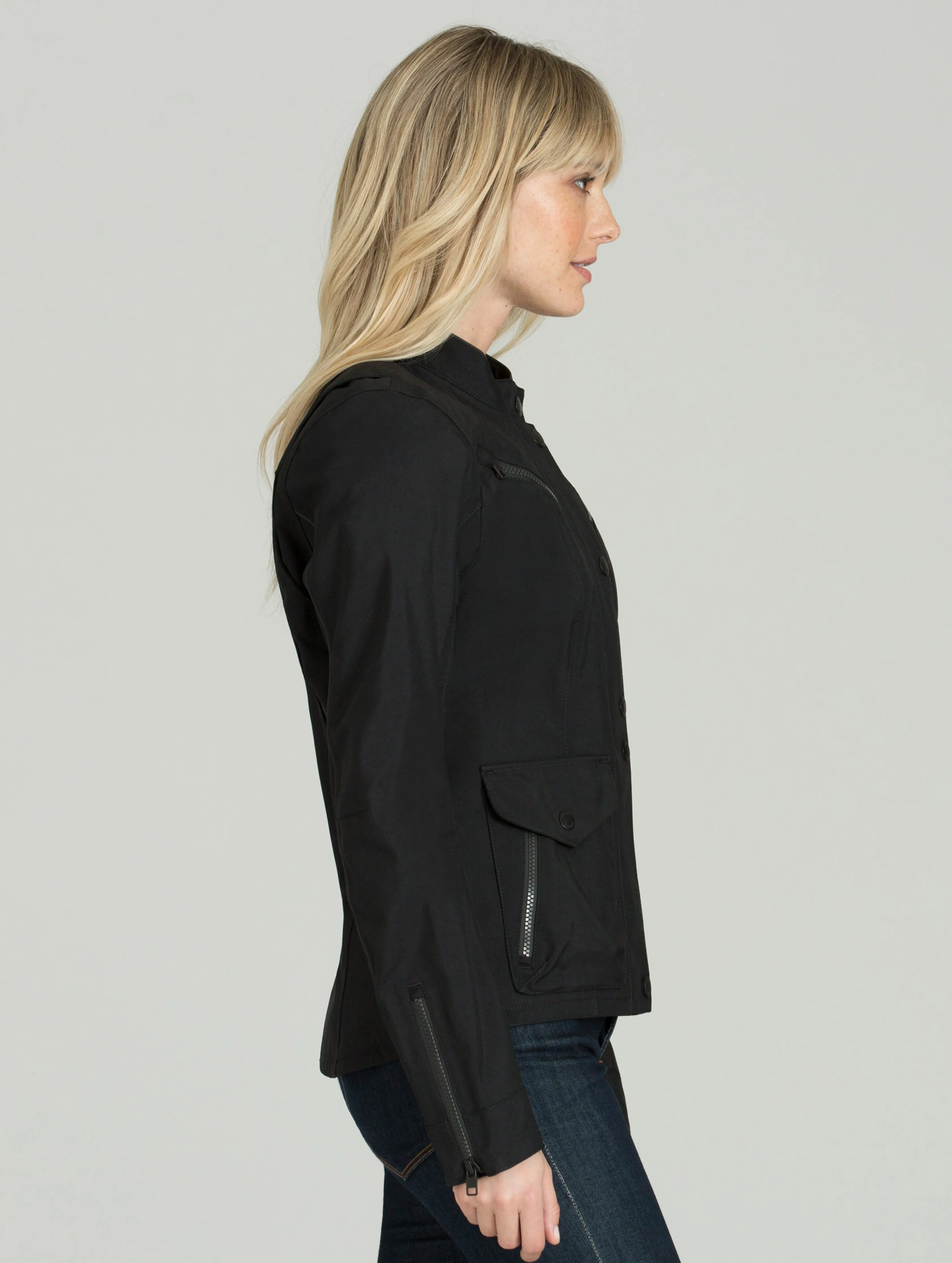 Chase Motorcycle Jacket - Jet Black