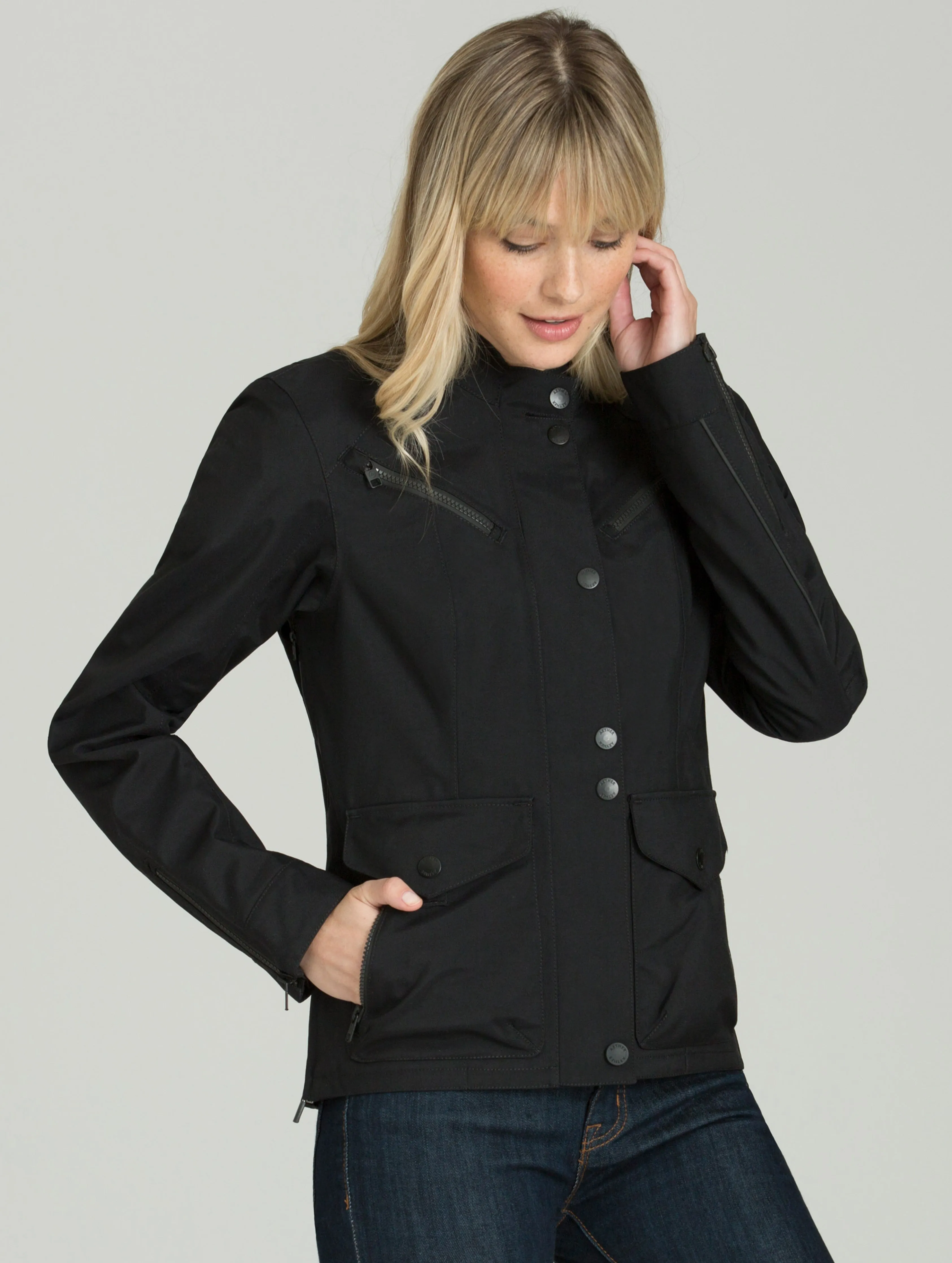 Chase Motorcycle Jacket - Jet Black