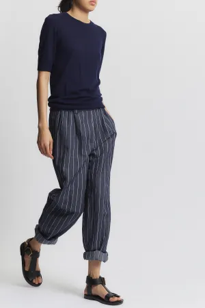Chester Chambray Pant, Navy
