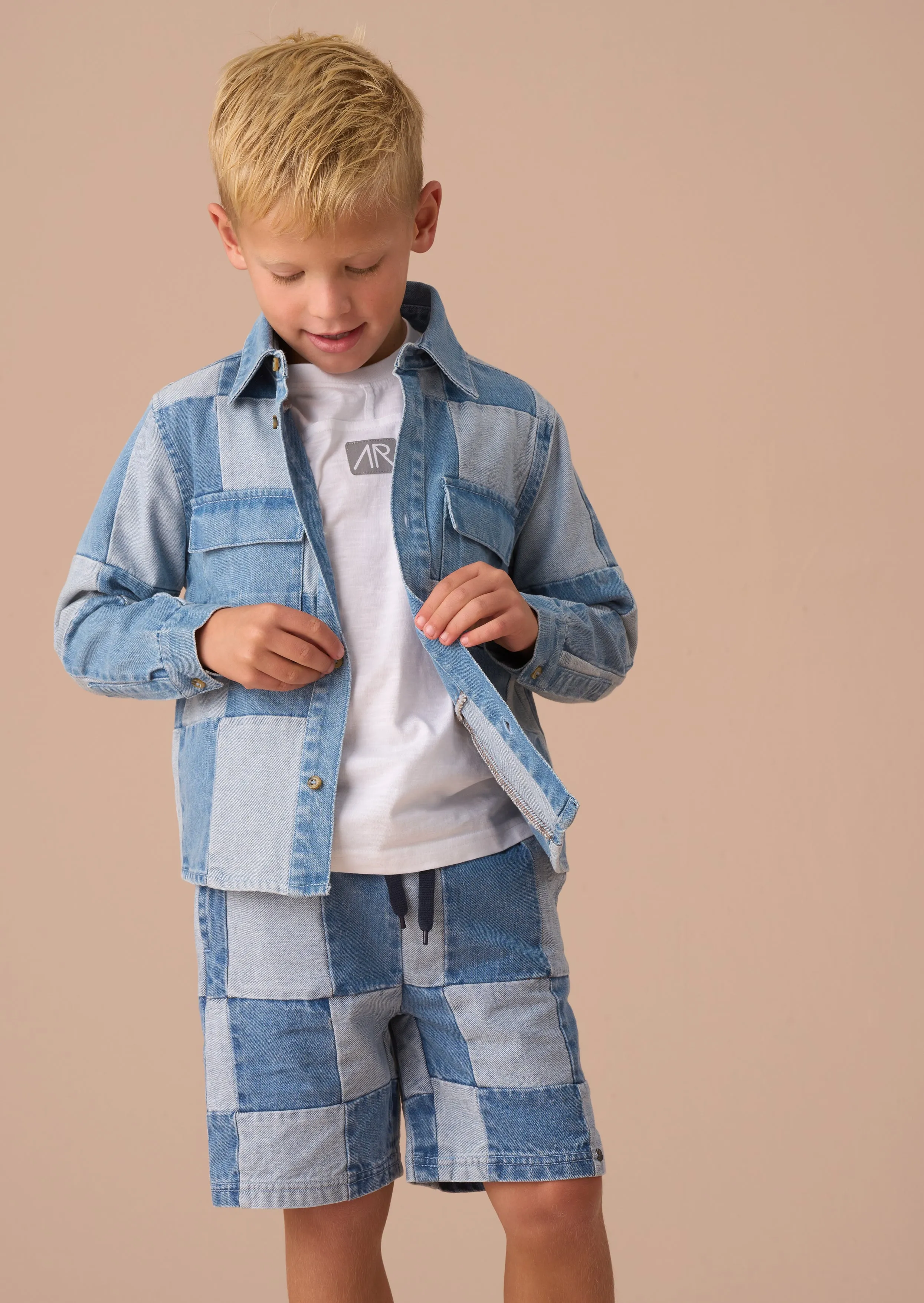 Chuck Denim Patchwork Shirt