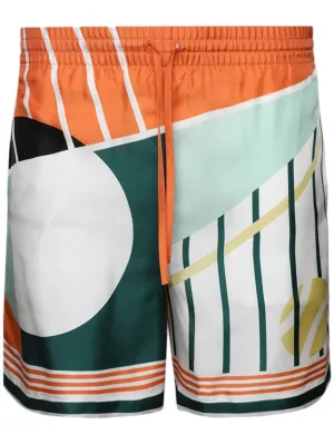 Court Abstrait track shorts