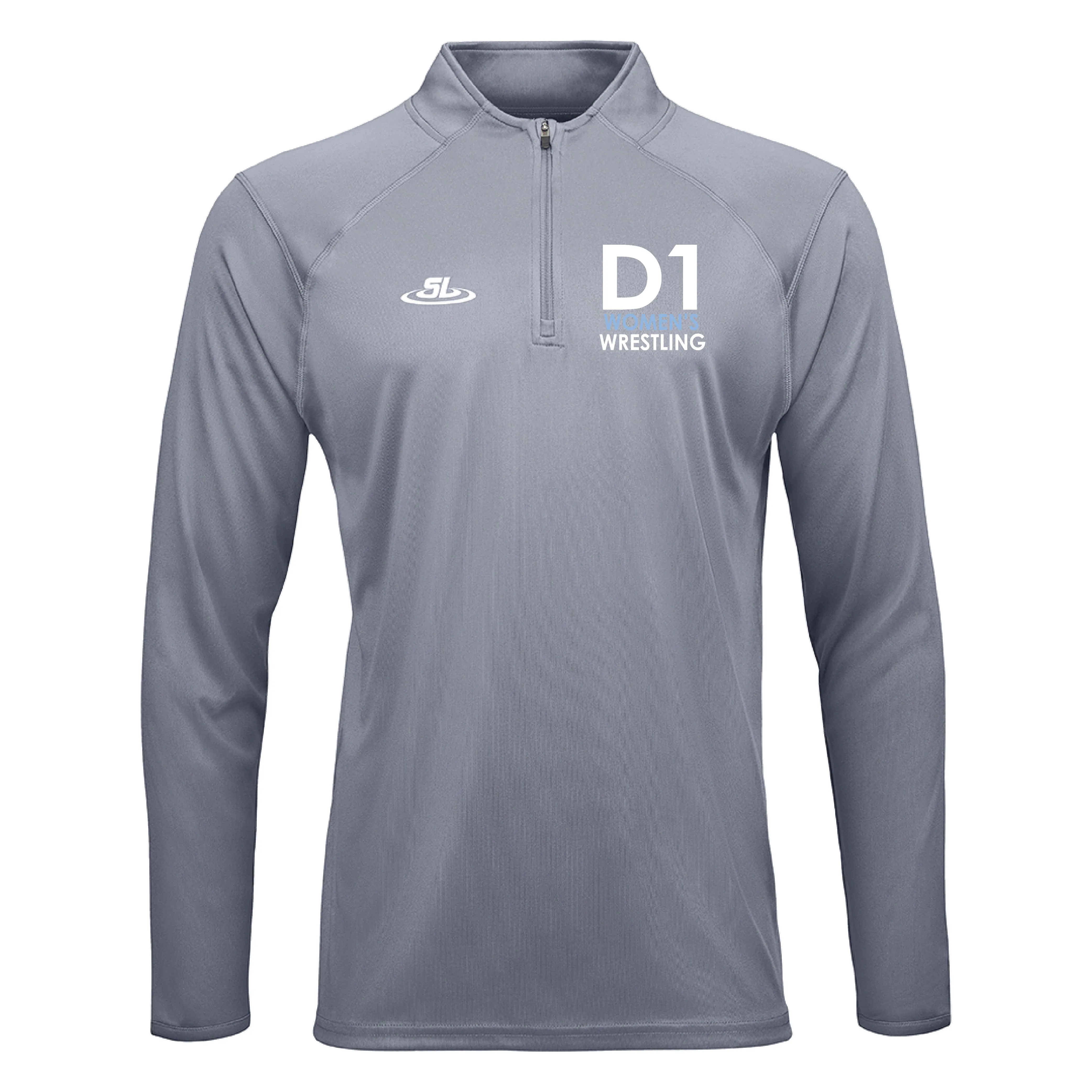 D1 Women's Wrestling Essential Performance 1/4 Zip Shirt