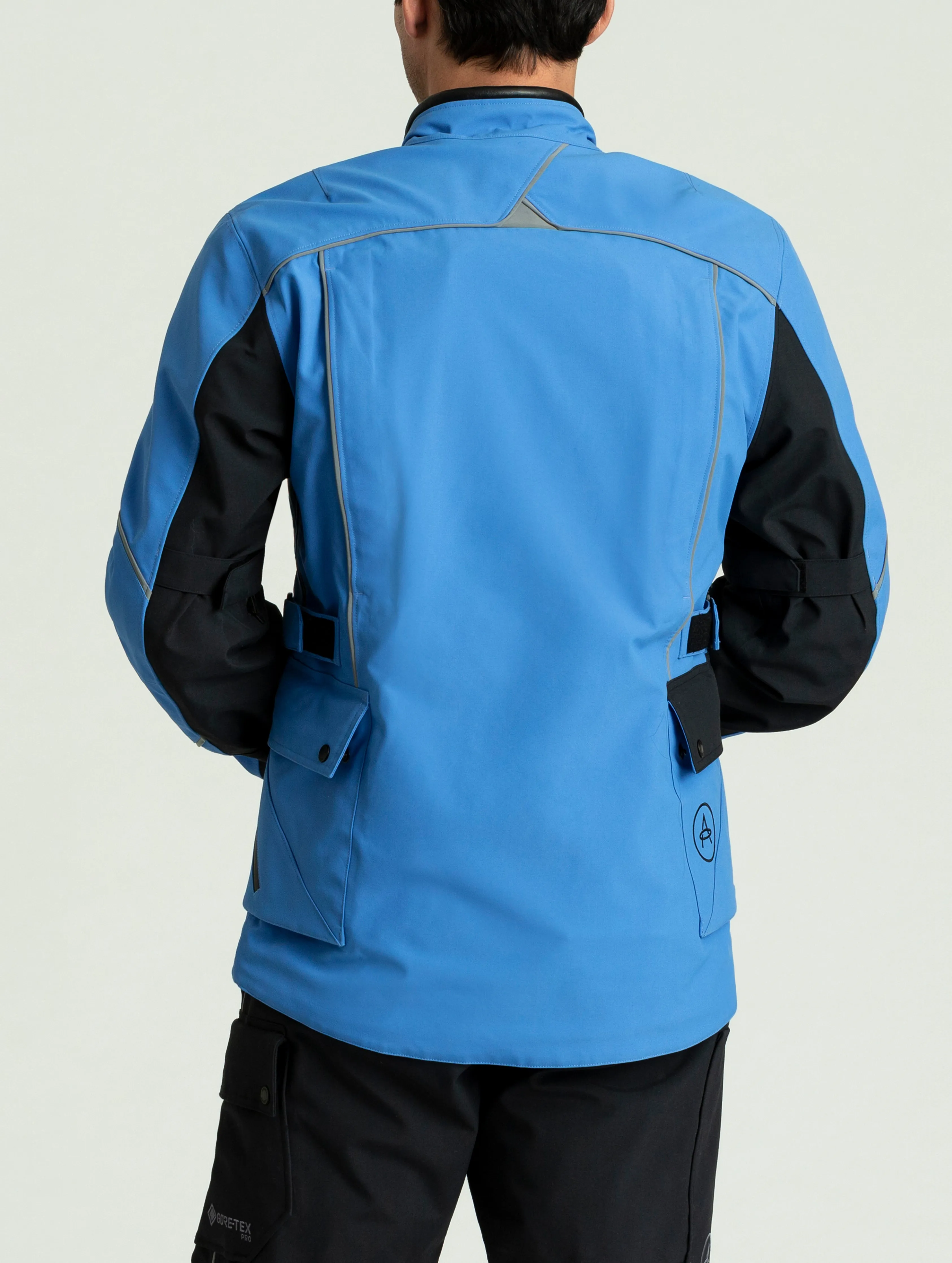Divide Motorcycle Jacket - Blue Streak