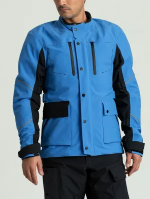 Divide Motorcycle Jacket - Blue Streak