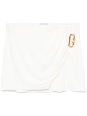 drapped skirt