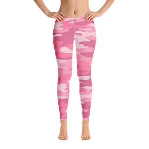 ELEVATED ESSENTIALS, SLIM AND SCULPT LEGGING PINK CAMO