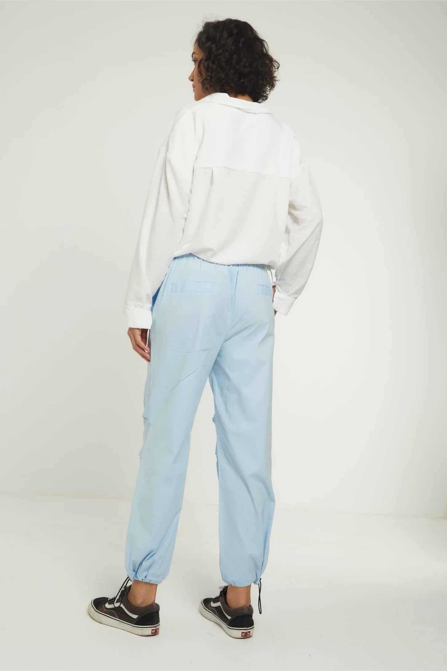 EVERYDAY PARACHUTE PANTS - BLUE