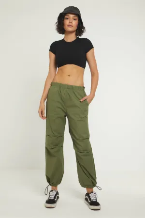 EVERYDAY PARACHUTE PANTS - GREEN