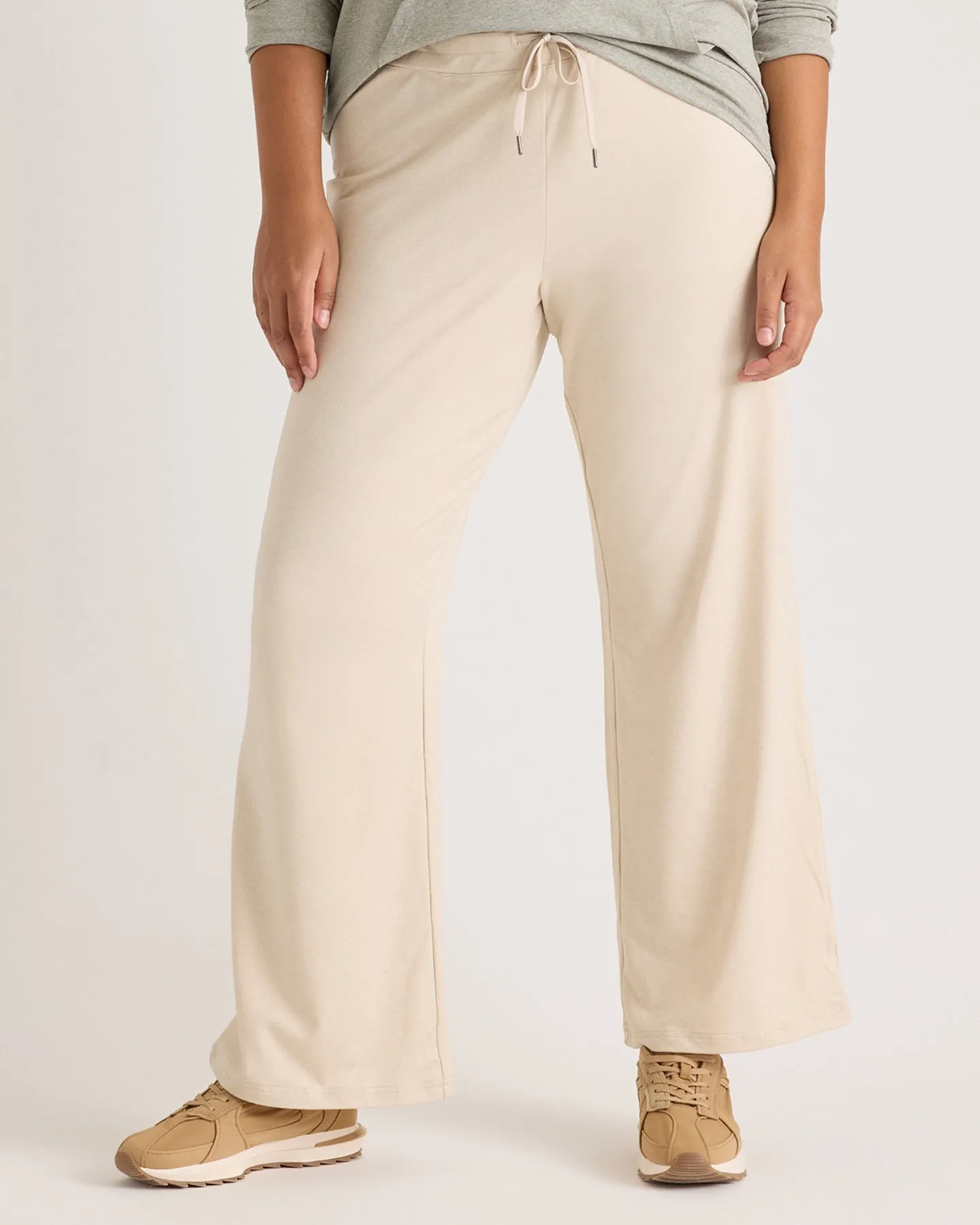 Flowknit Wide Leg Pants