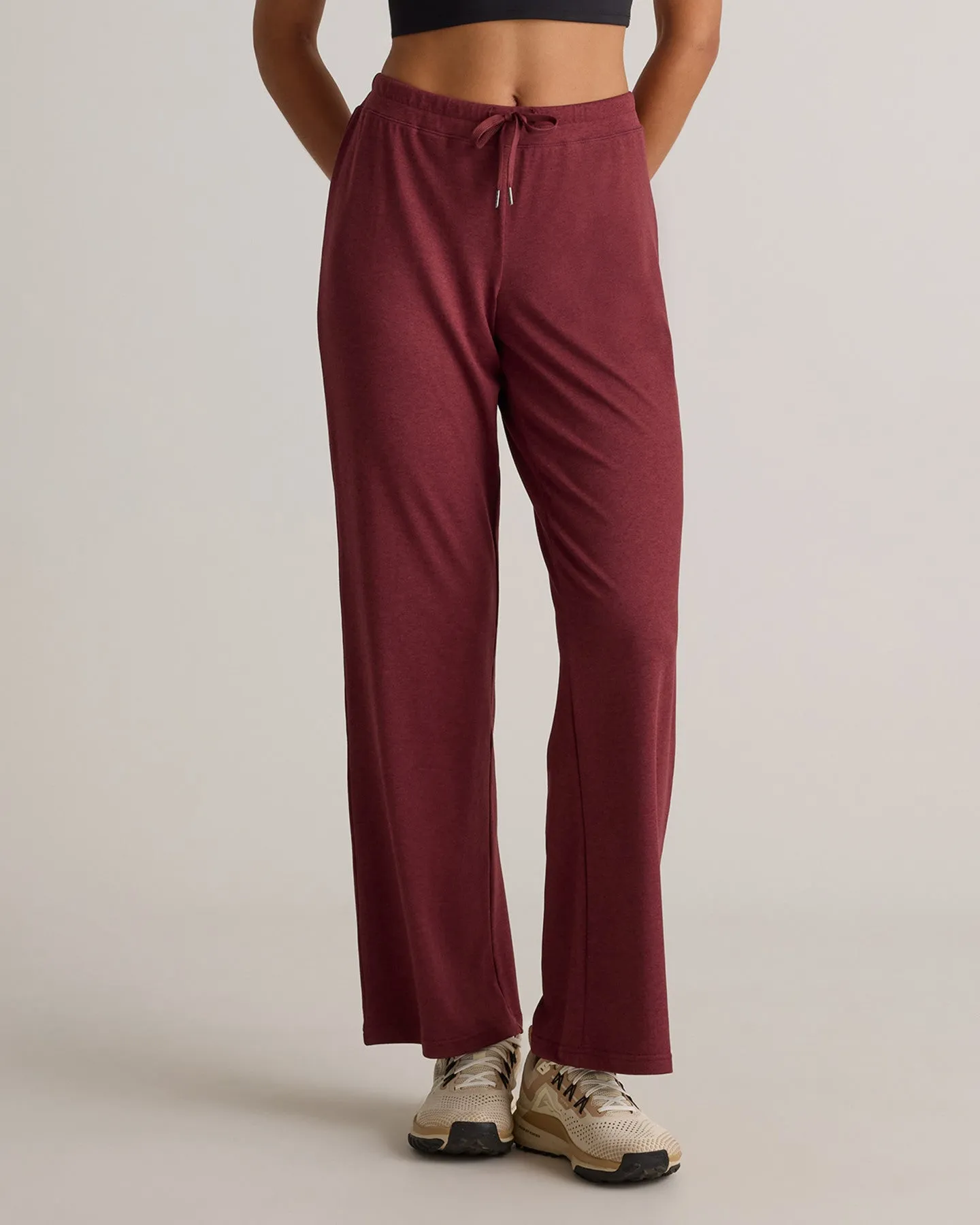 Flowknit Wide Leg Pants