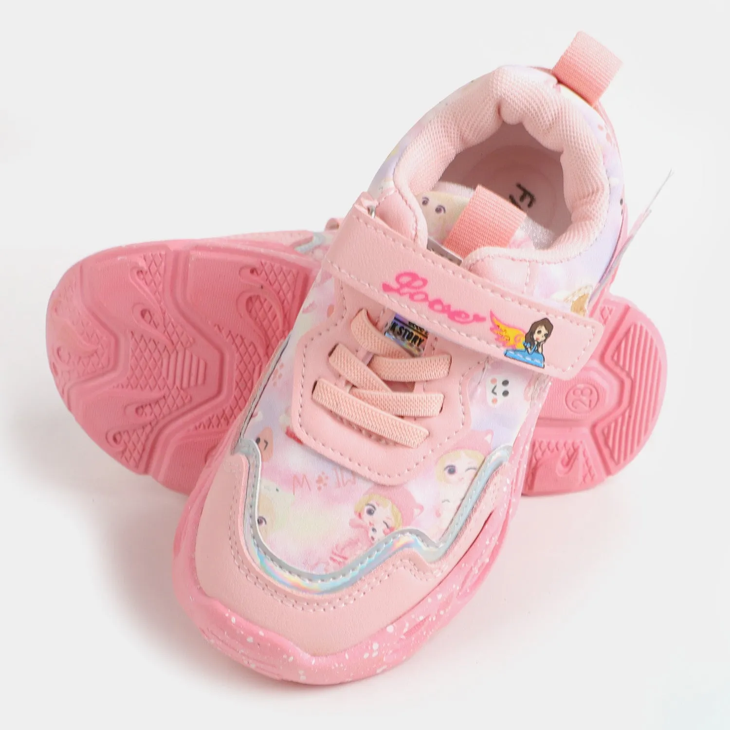 Girls Joggers JG21-1 - Pink