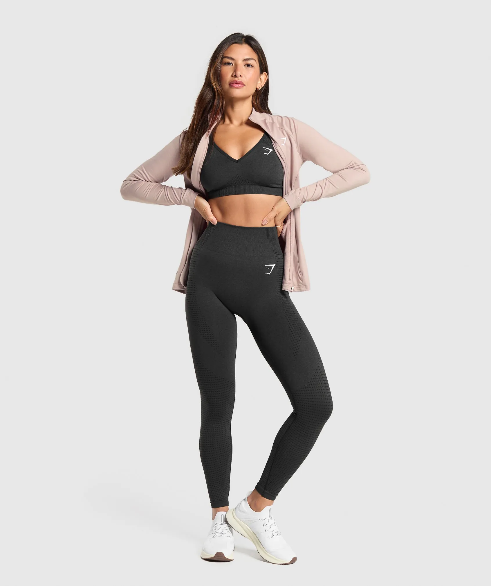 Gymshark Training Zip Up Jacket - Modern Blush Pink