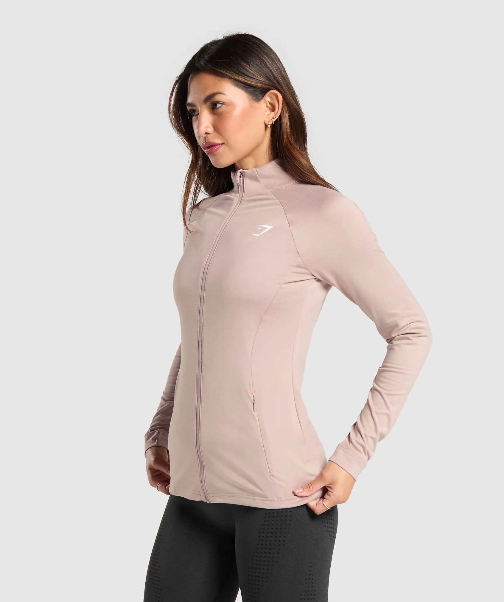 Gymshark Training Zip Up Jacket - Modern Blush Pink