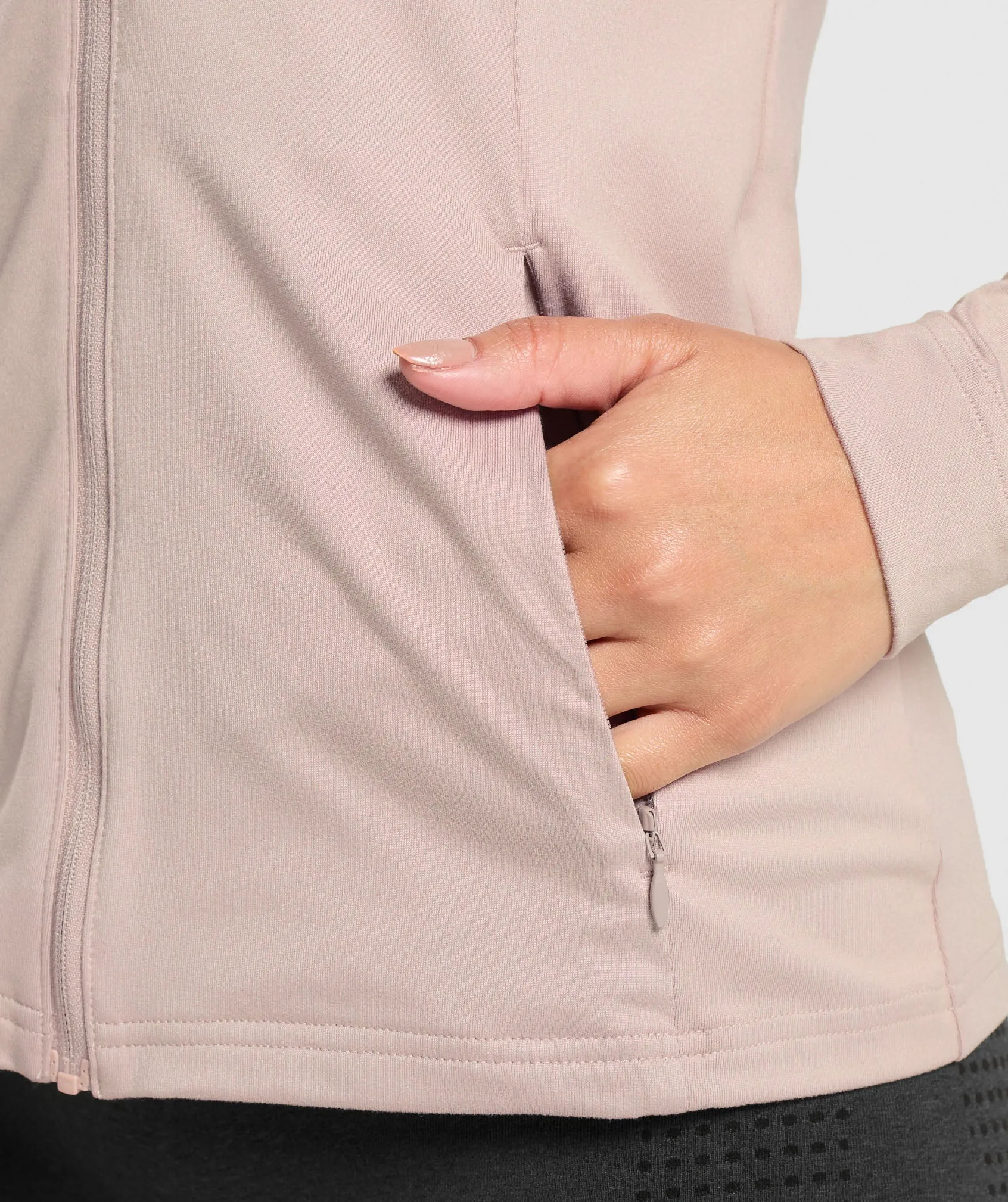 Gymshark Training Zip Up Jacket - Modern Blush Pink