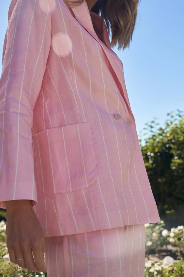 Harper Blazer in Parfeit Stripe