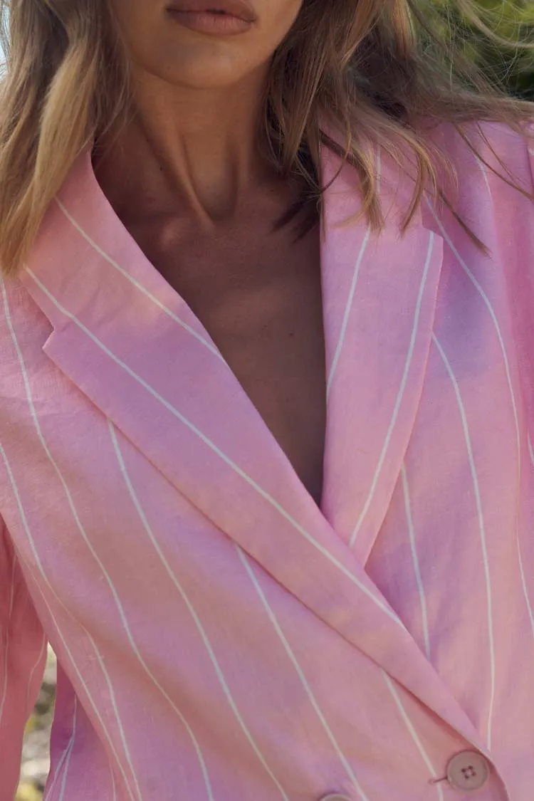Harper Blazer in Parfeit Stripe