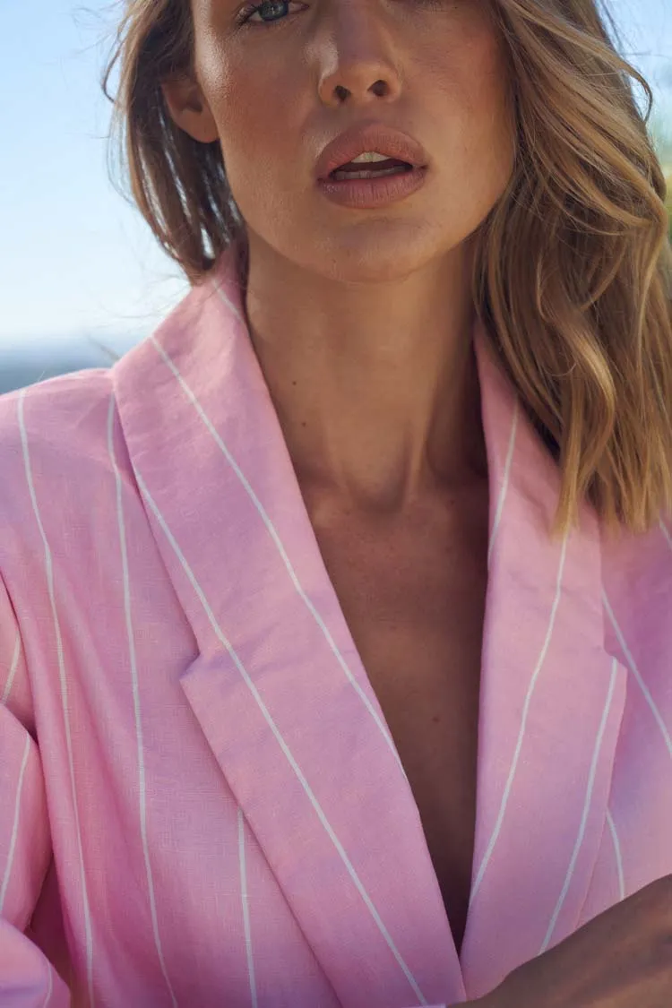 Harper Blazer in Parfeit Stripe