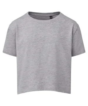 Heather Grey - Kids TriDri¨ boxy tee