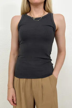 Heavenly Tank in Charcoal