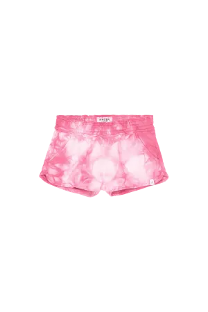 HOLIDAY Fuschia Tie & Dye - Mini Shorts