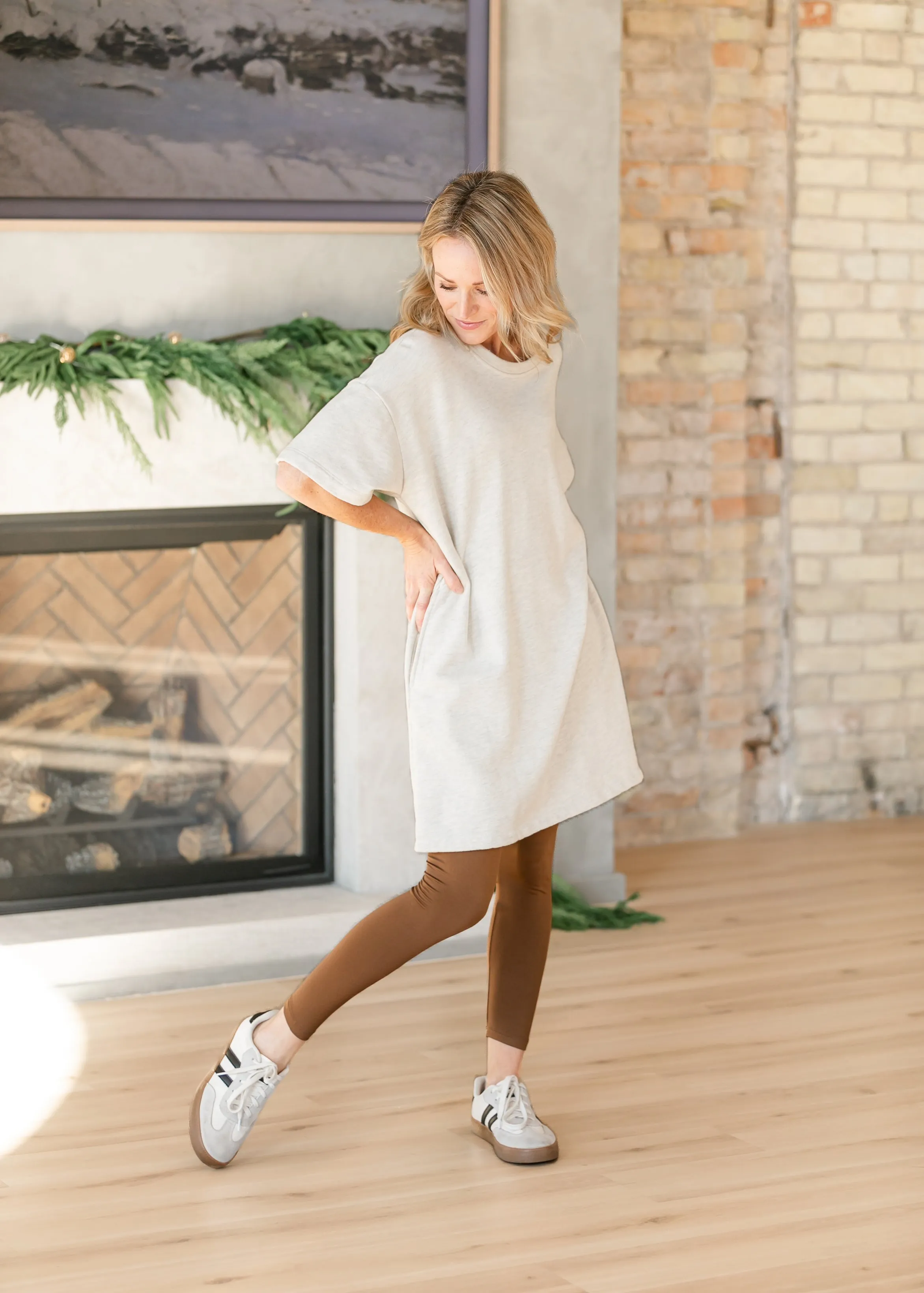 Keilani Short Sleeve Shift Dress