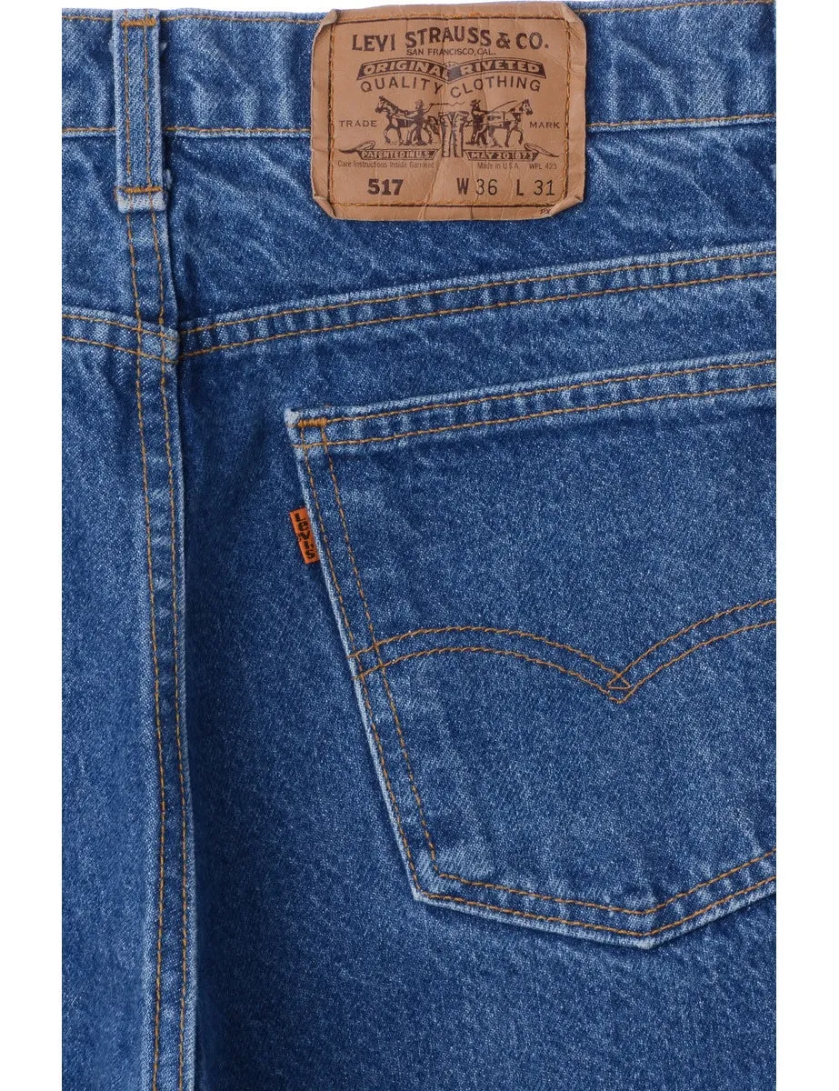 Label Stone Wash Cropped Jeans