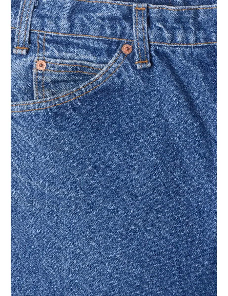 Label Stone Wash Cropped Jeans