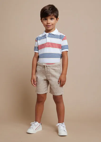 Linen Shorts - Sand