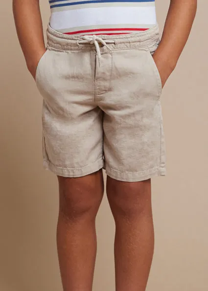 Linen Shorts - Sand