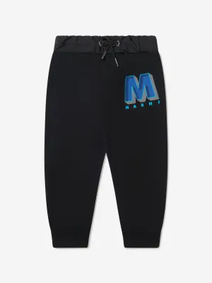 MARNI Kids Logo Print Joggers