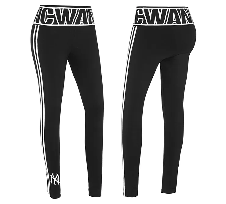 MIP DOUBLE STRIPE LEGGINGS WITH DETACHABLE WAISTBAND