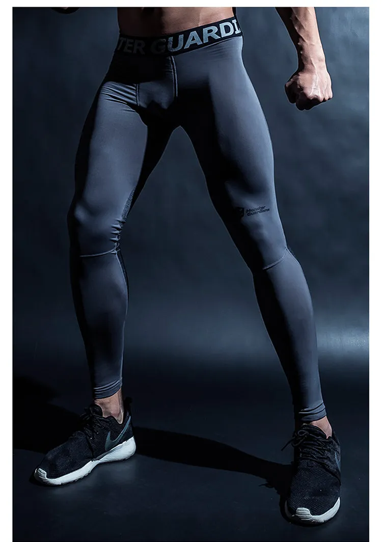 MONSTER GUARDIANS ACTIVE TRAINING LEGGINGS IN GREY