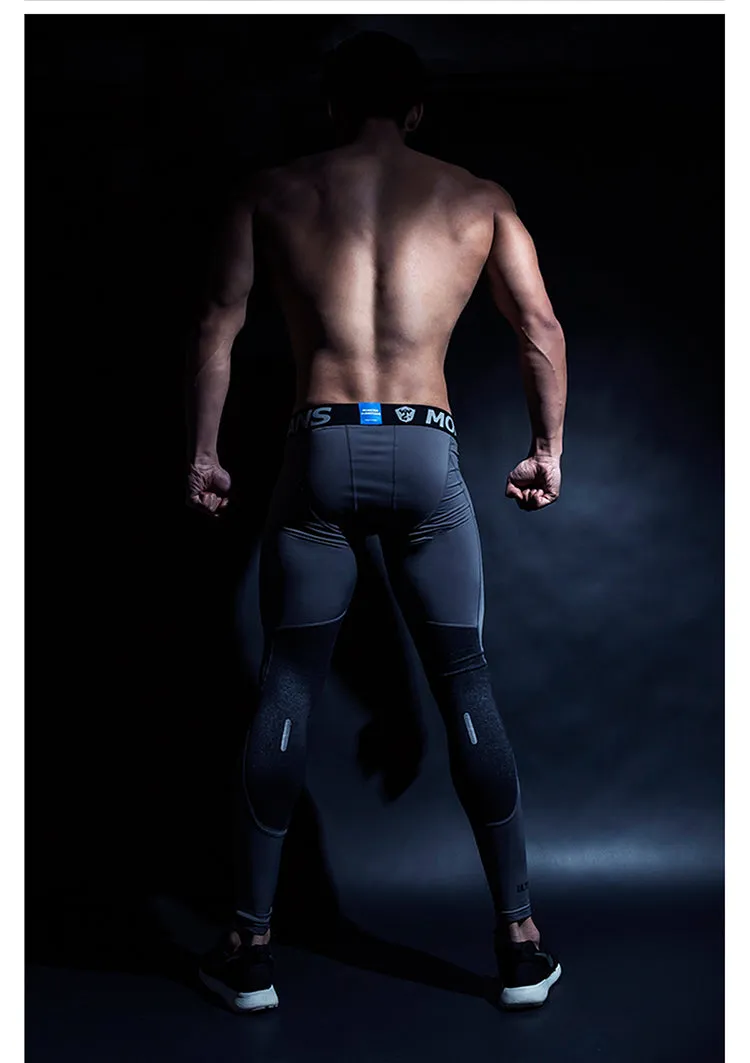 MONSTER GUARDIANS ACTIVE TRAINING LEGGINGS IN GREY