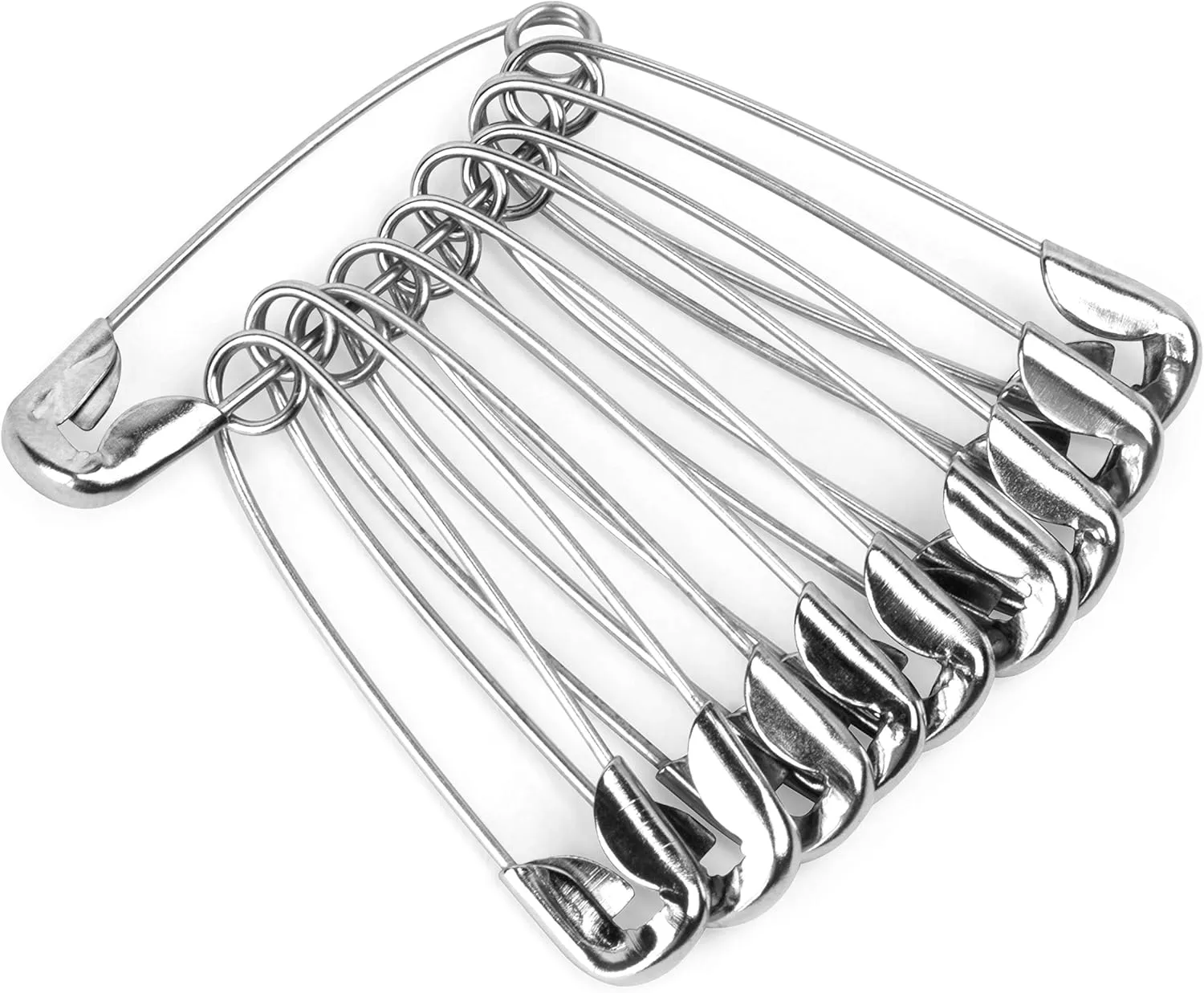 Mr. Pen- Safety Pins, 200 Pack, 1.1 Inch, Heavy Duty, Large Pins for Clothes, Stainless Steel