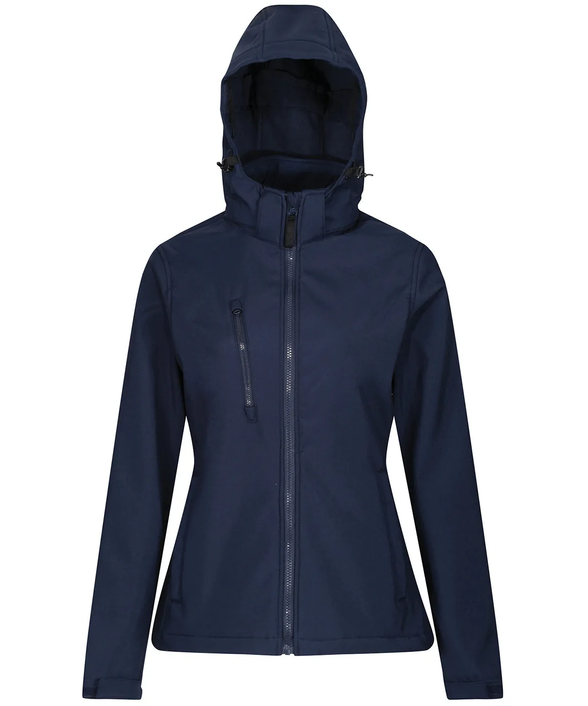 Navy - Women's venturer 3-layer hooded softshell jacket