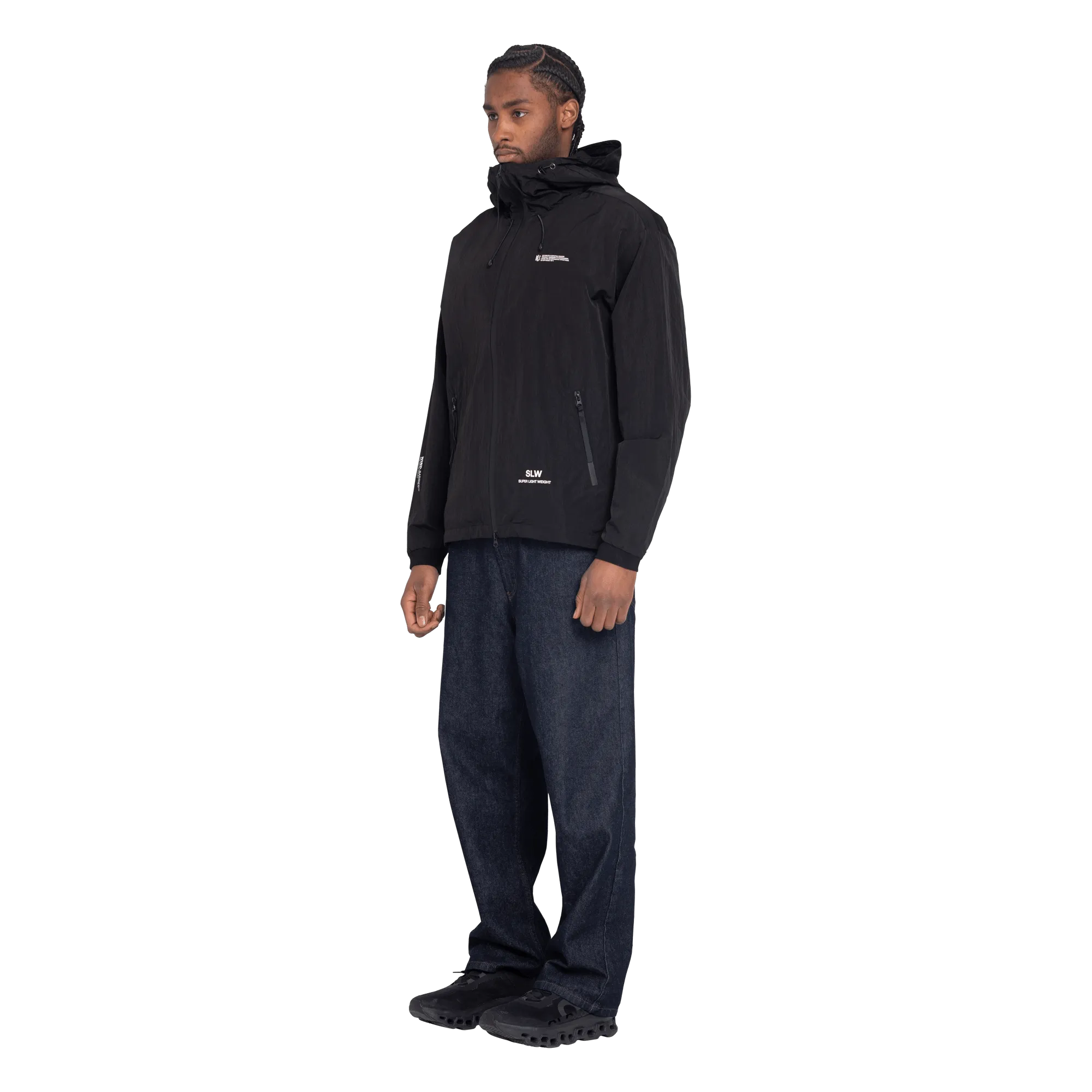 Olympus Crisp Windbreaker - Black