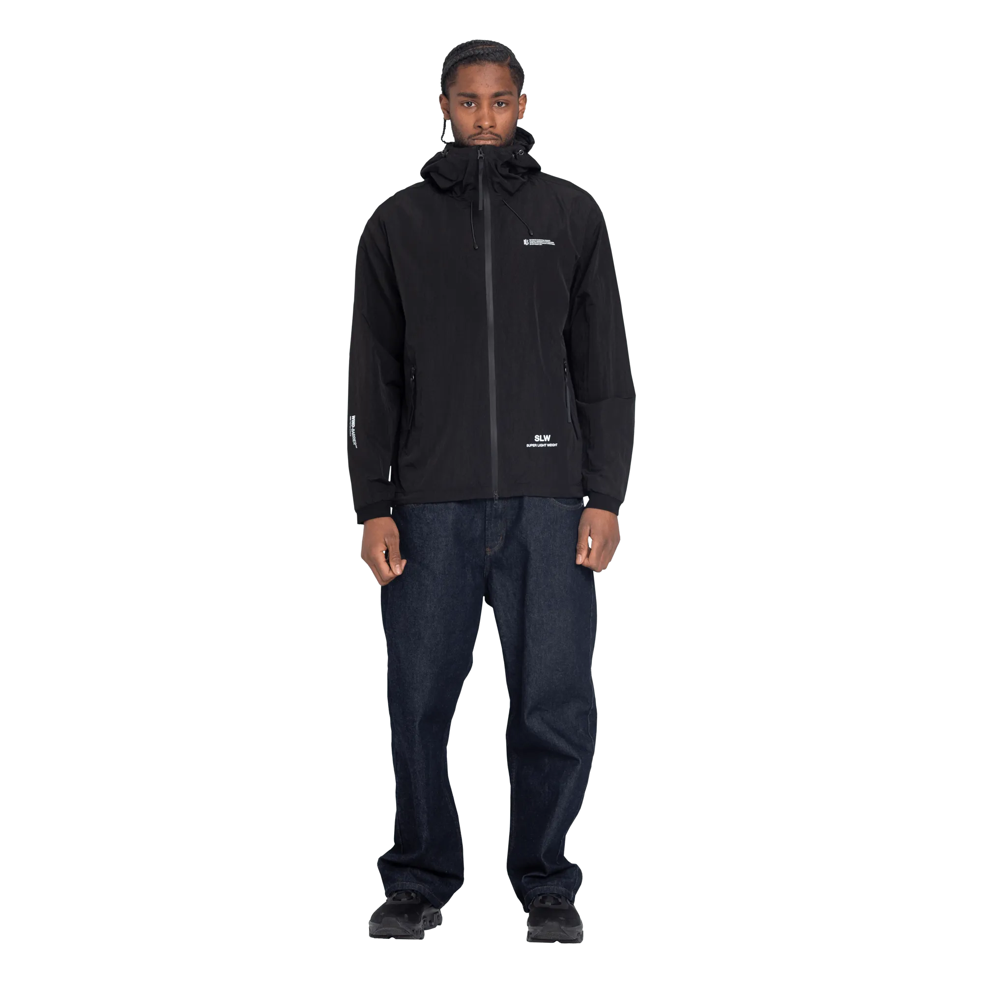 Olympus Crisp Windbreaker - Black