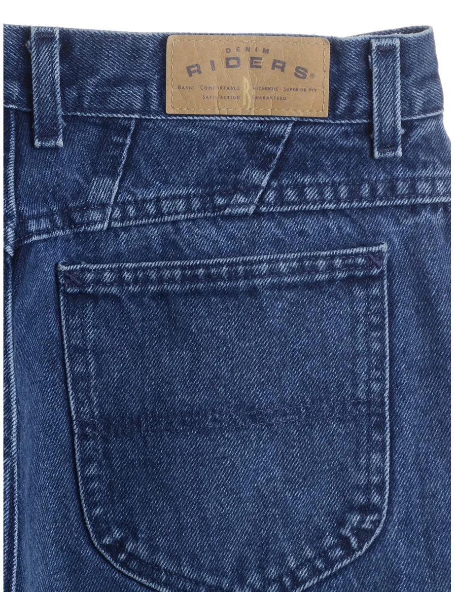 Reworked Zip Front Jeans - W31