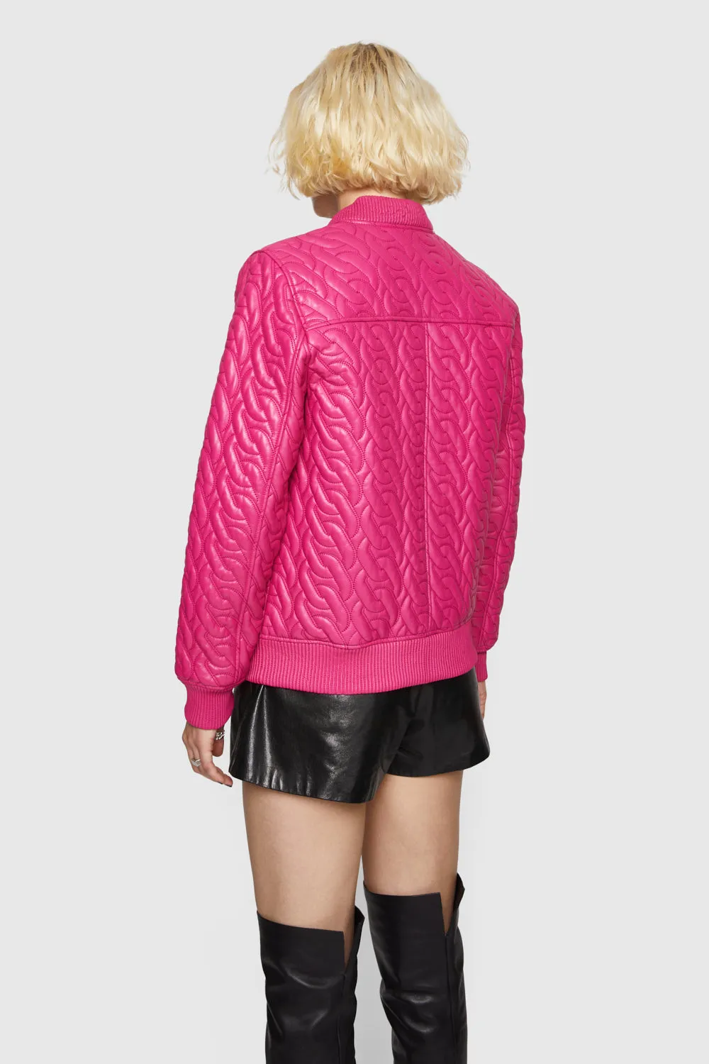 Ryder Chain Quilt Bomber